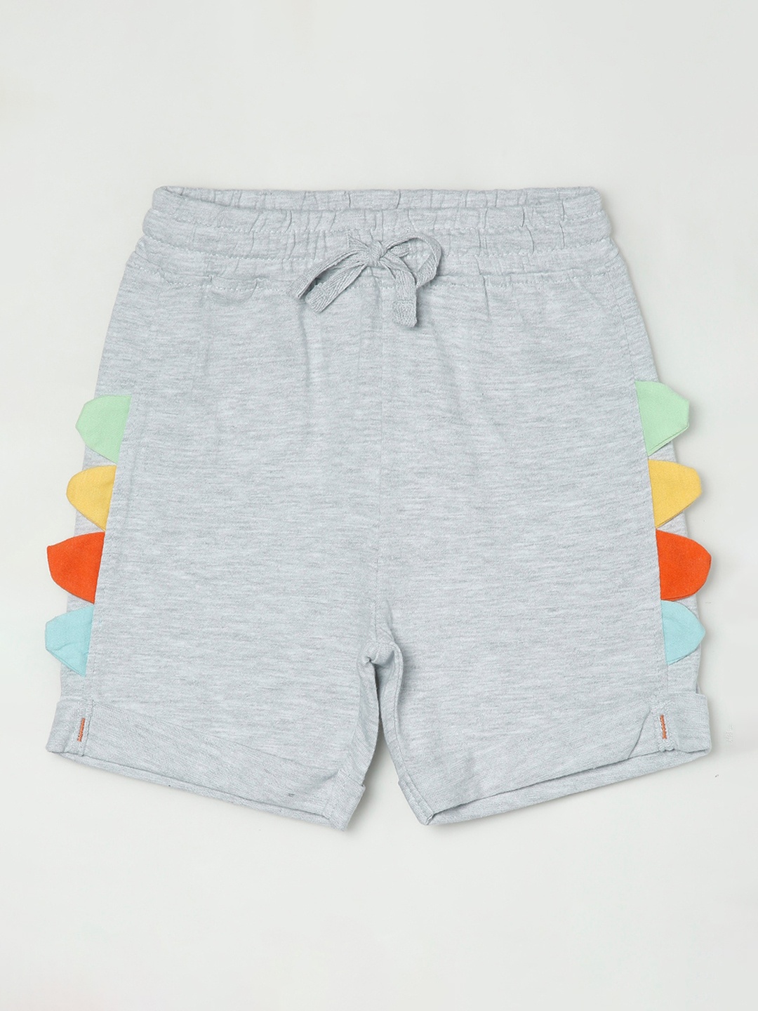 

Juniors by Lifestyle Boys Grey Solid Shorts