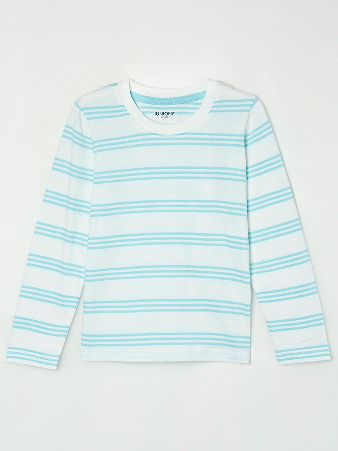 

Juniors by Lifestyle Boys Blue & White Striped T-shirt