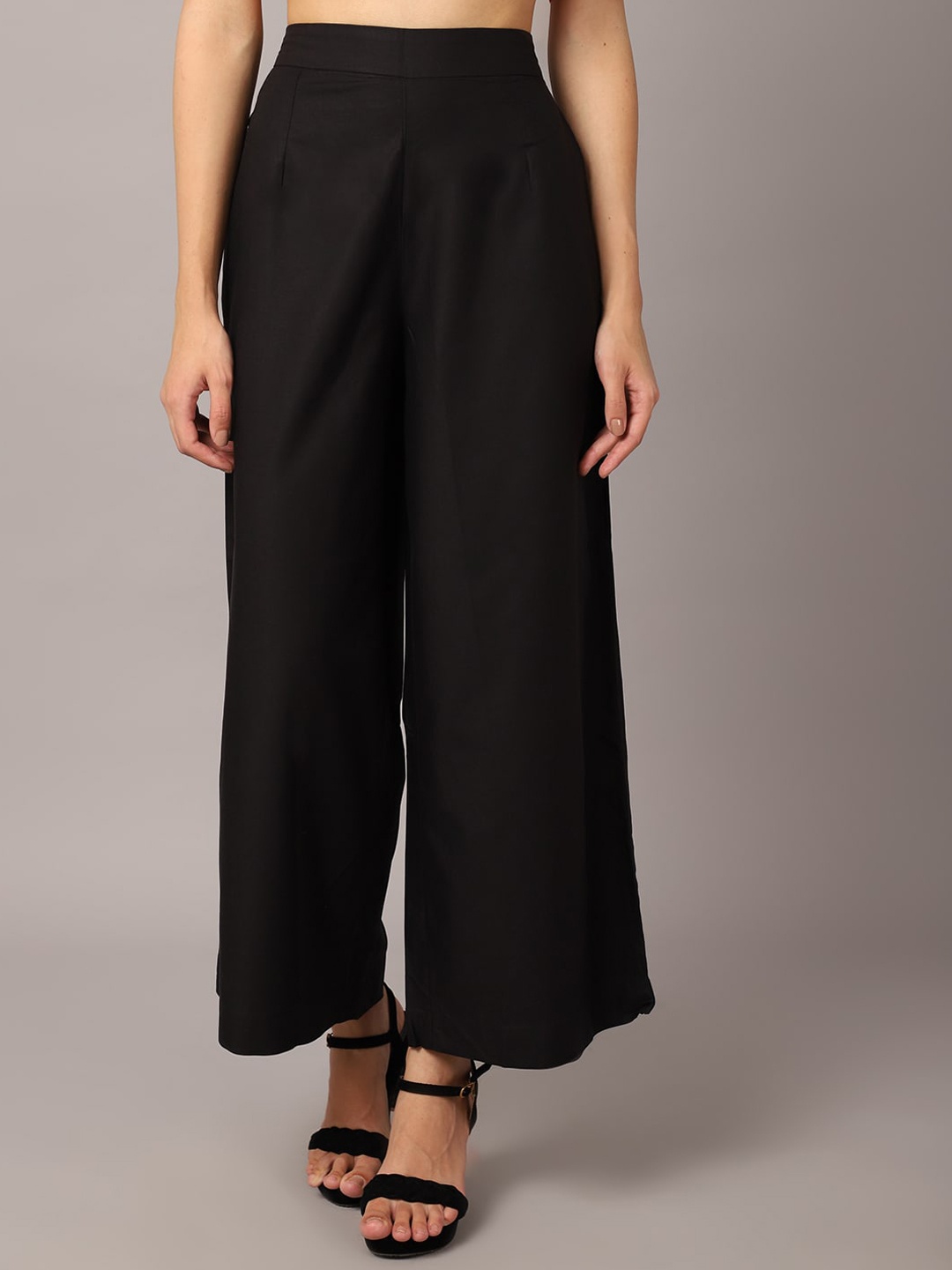 

Cantabil Women Black Trousers