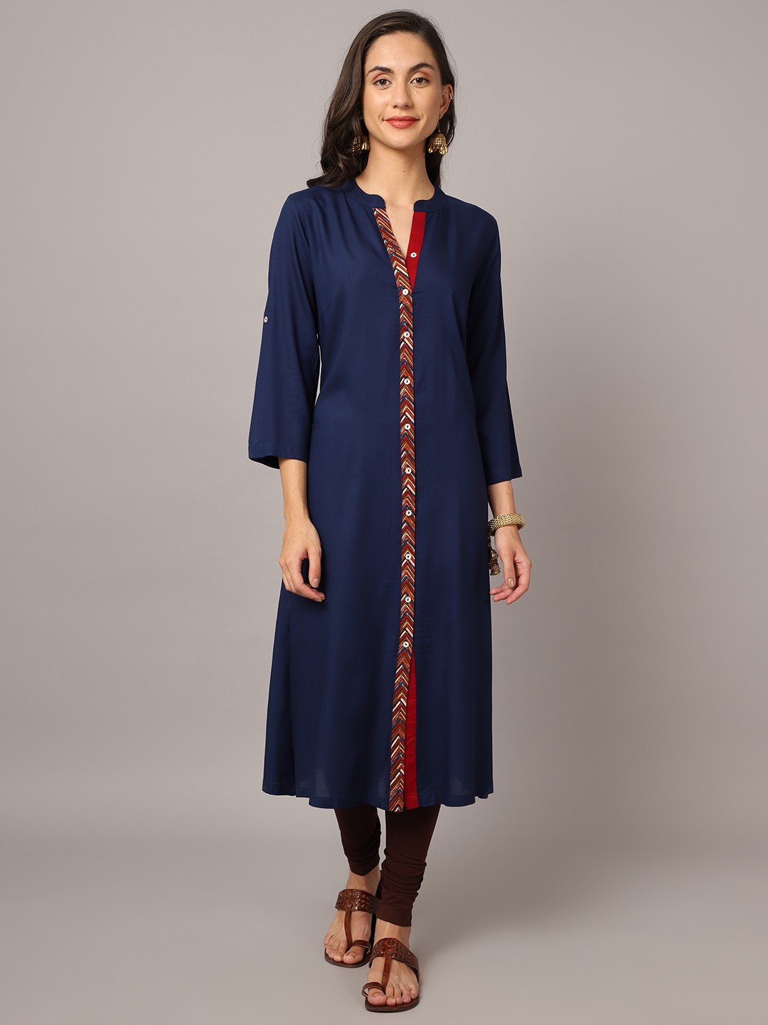 

Cantabil Women Blue Kurta