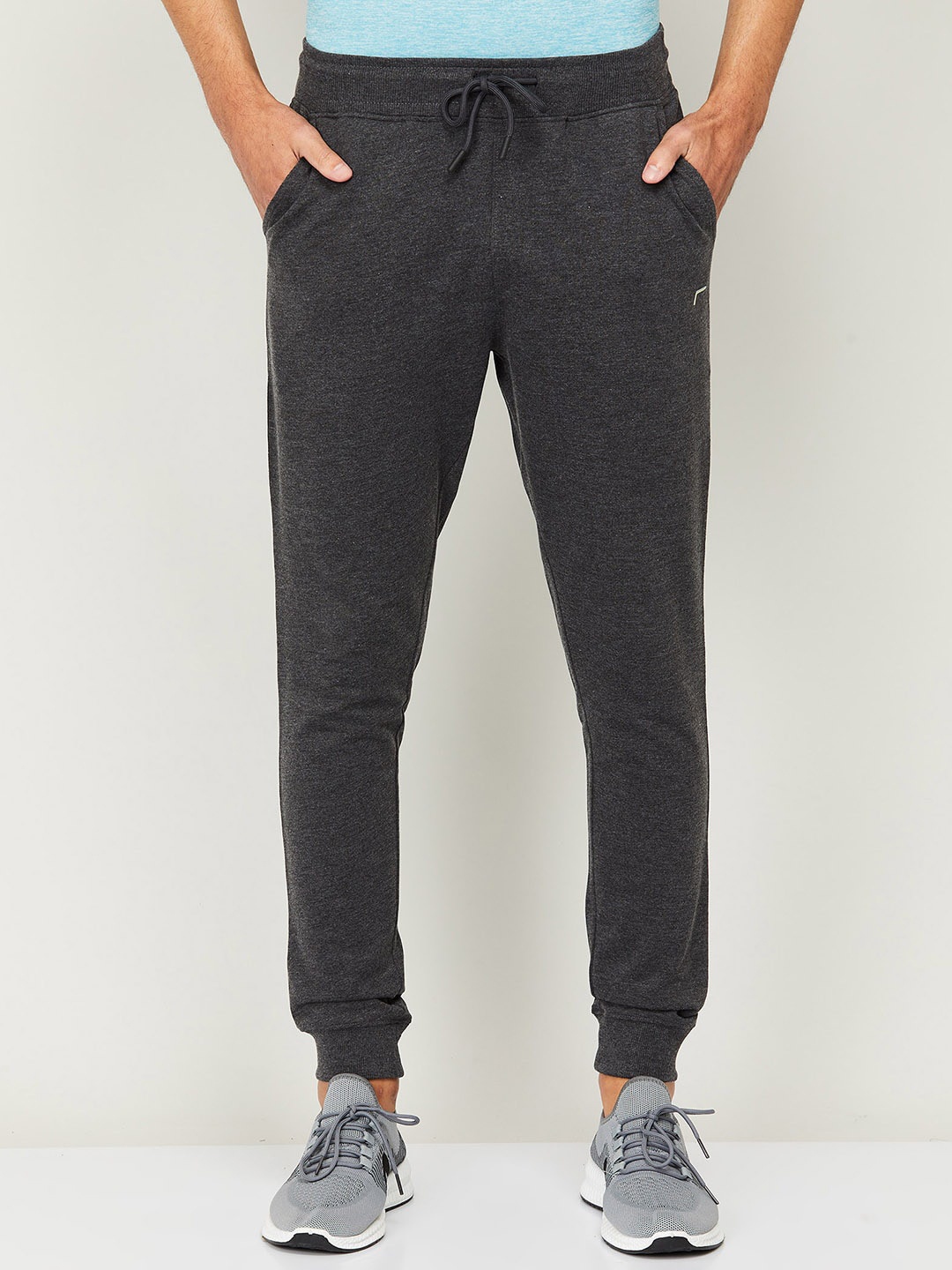 

Fame Forever by Lifestyle Men Grey Solid Cotton Joggers