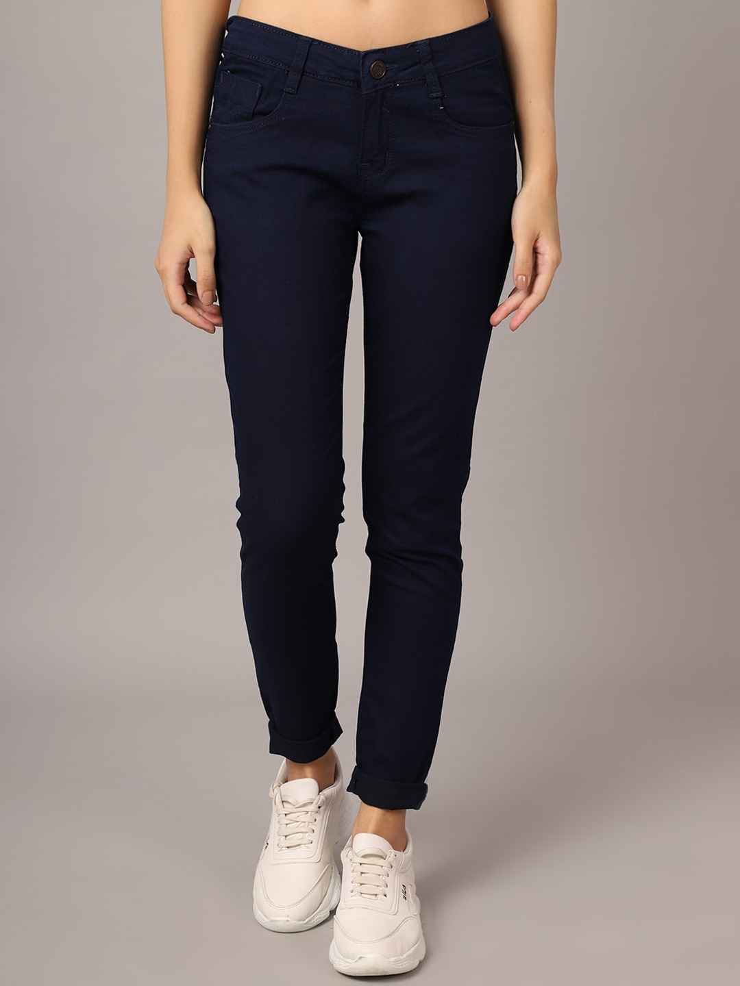 

Crozo By Cantabil Women Blue Mid Rise Jeans