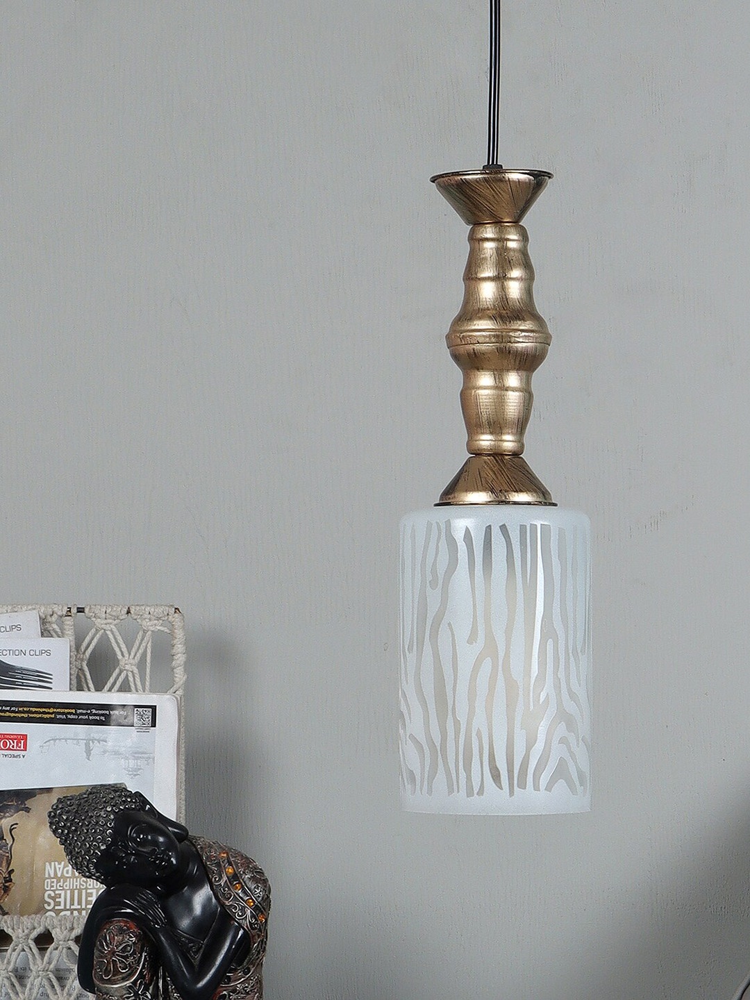 

MFD HOME FURNISHING Unisex White Ceiling Lamps
