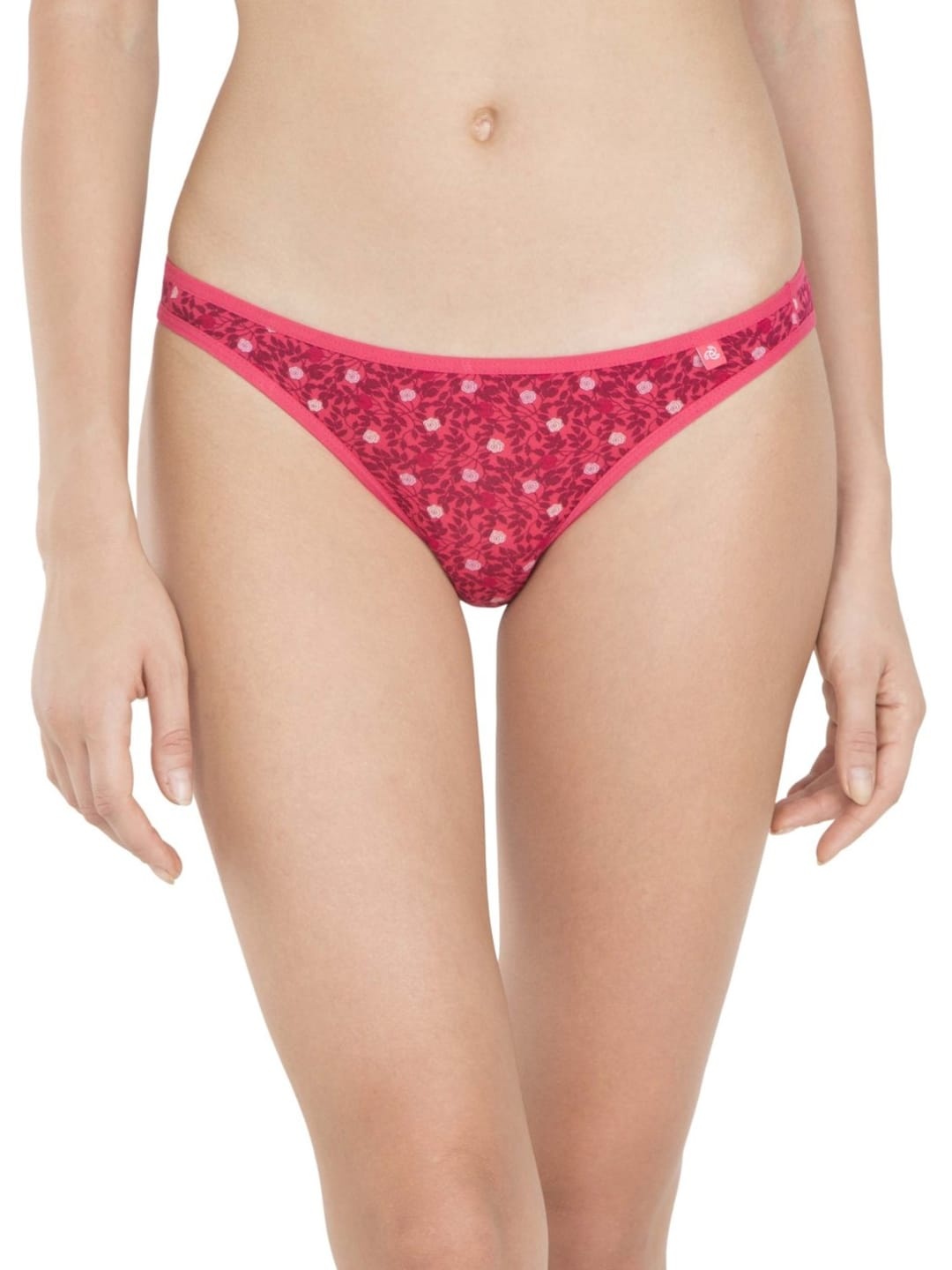 Jockey Women Pink Printed Briefs SS02-0110