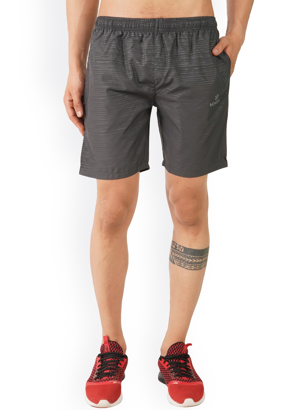 

MEMEN Men Grey Shorts