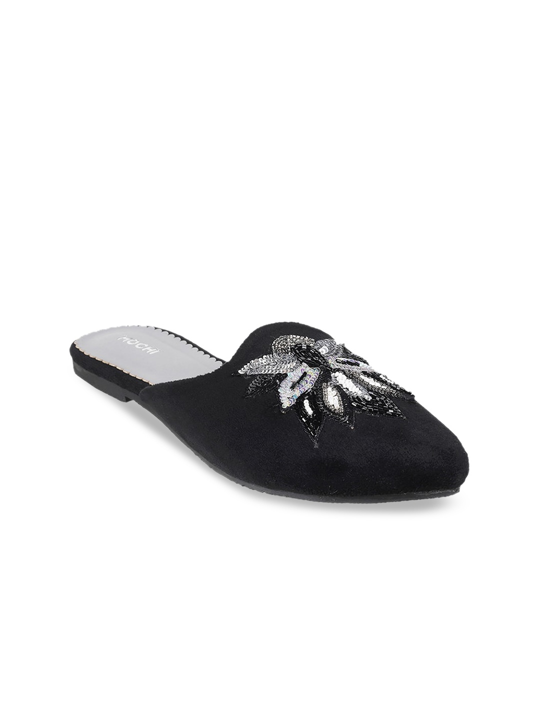 

Mochi Women Black Flats