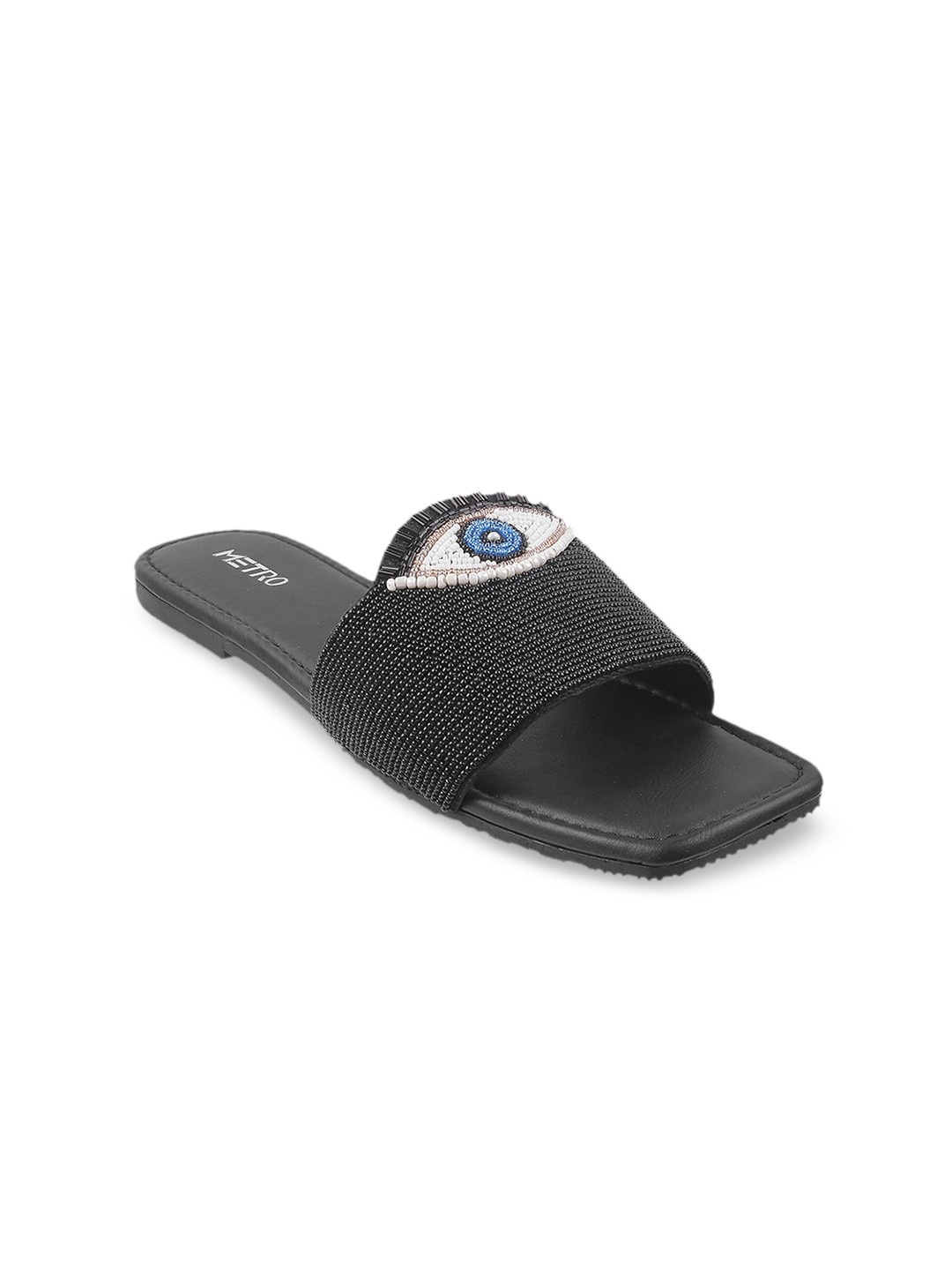 

Metro Women Black Flats