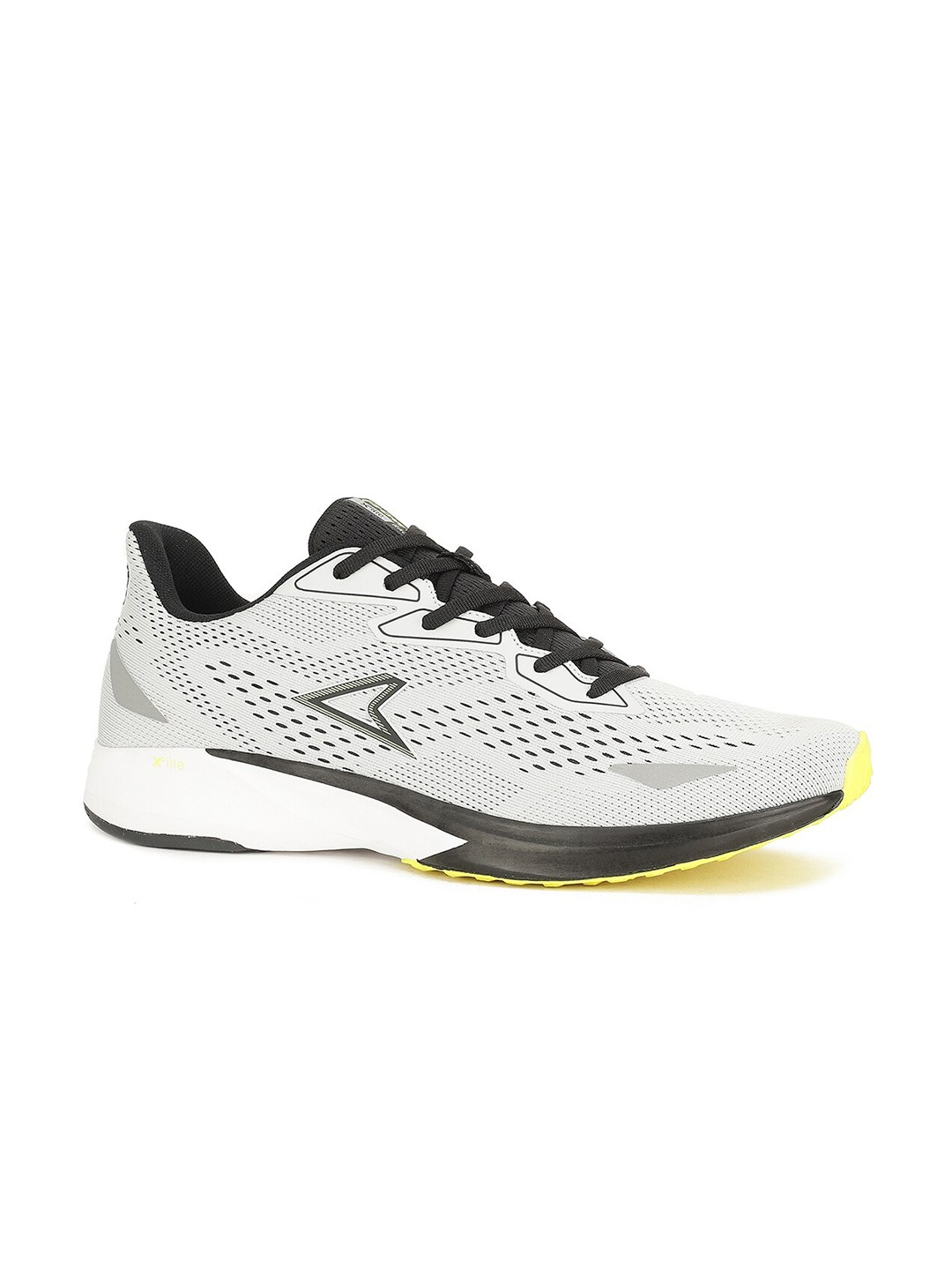 

Power Men Grey Mesh Running Non-Marking Shoes