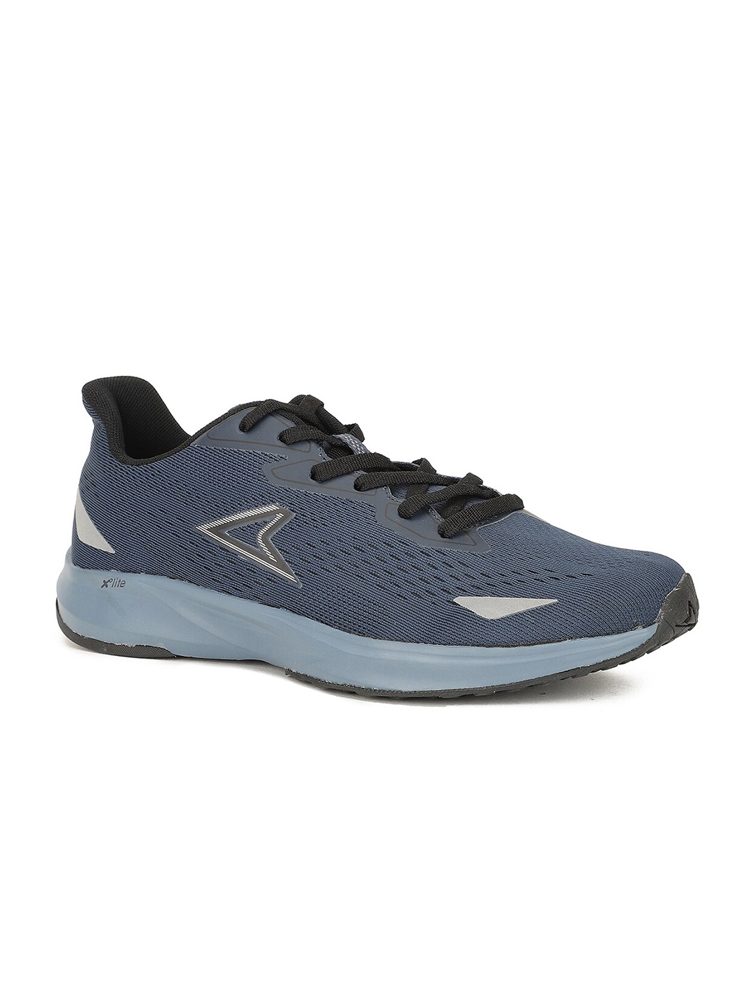 

Power Men Blue Mesh Running Non-Marking Shoes