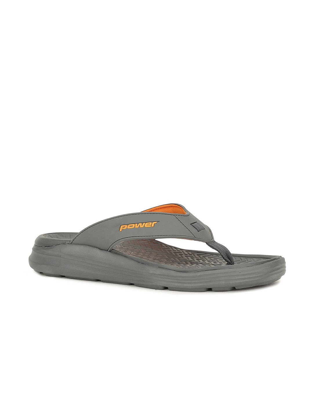 

Power Men Grey & Orange Comfort Sandals