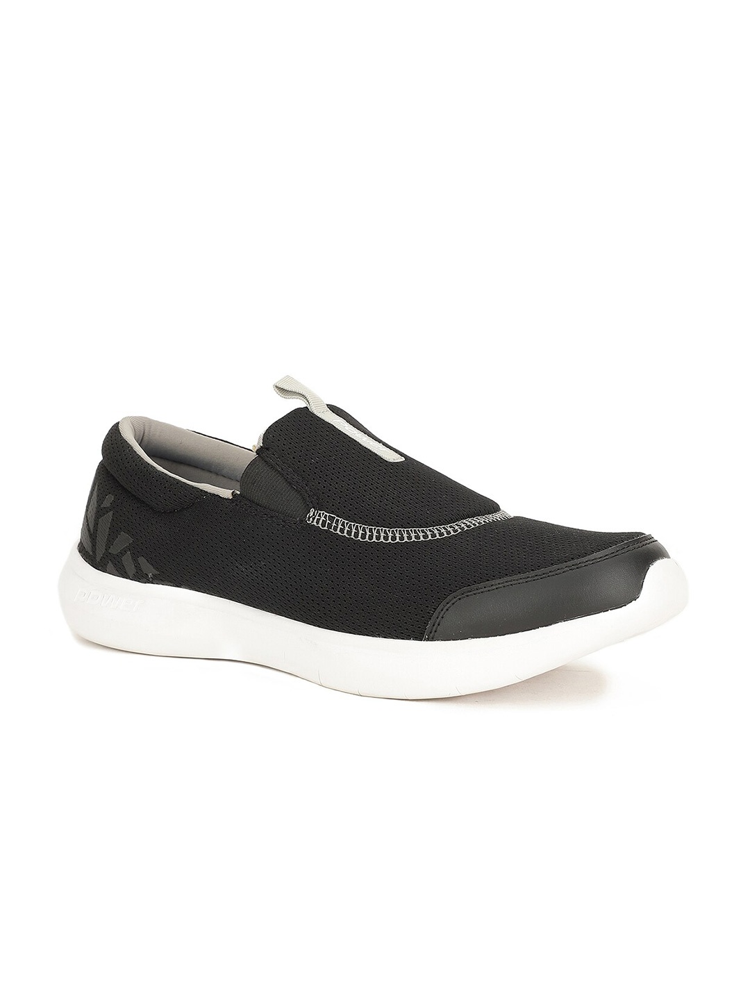 

Power Men Black Mesh Walking Non-Marking Shoes