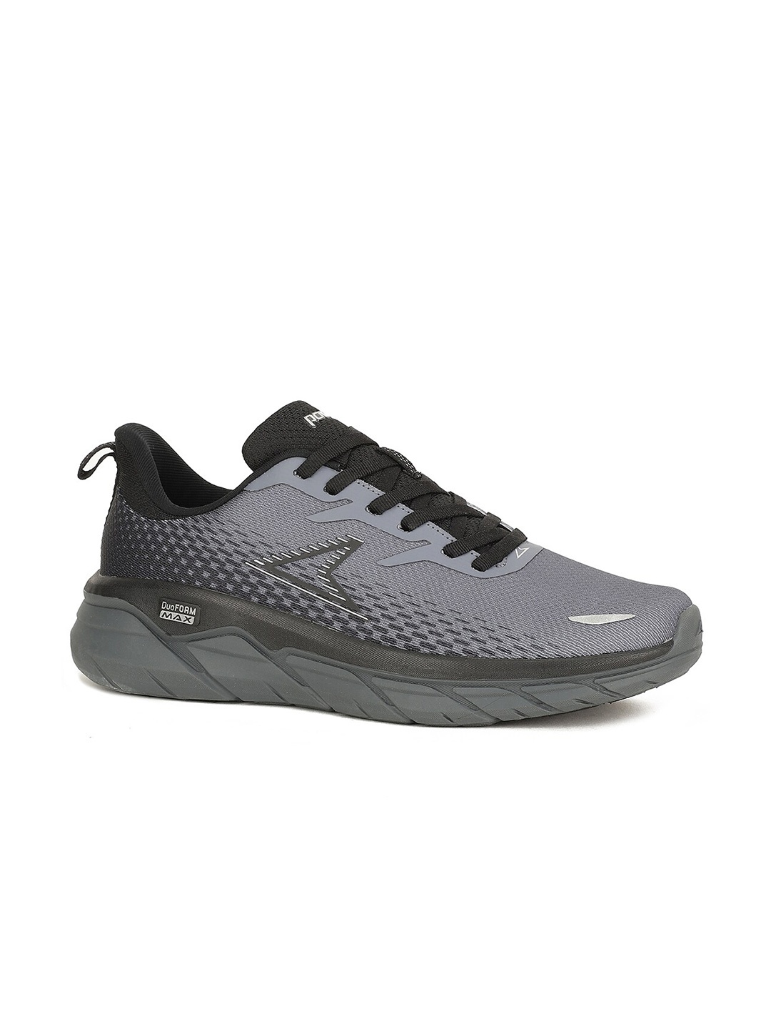 

Power Men Black Textile Running Non-Marking Shoes