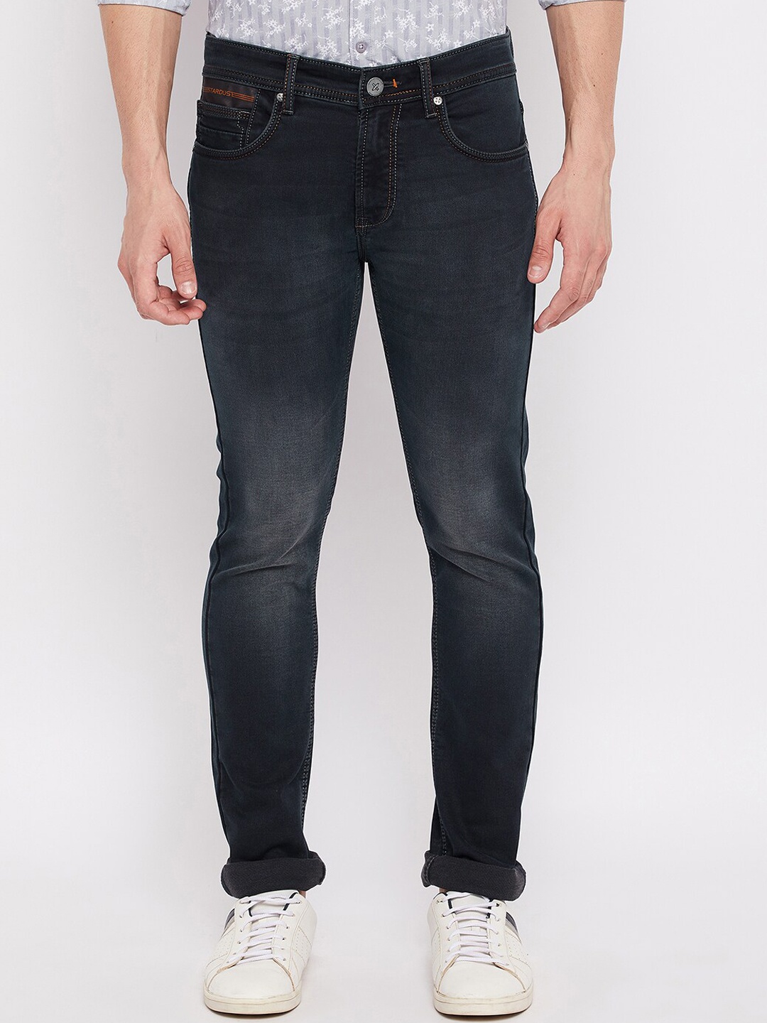 

Duke Men Grey Slim Fit Light Fade Stretchable Jeans