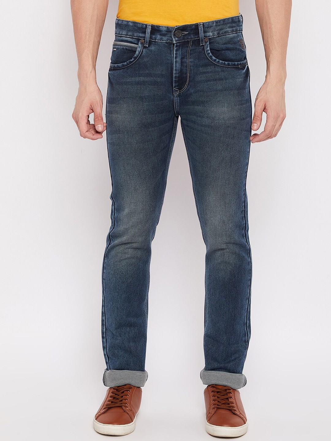 

Duke Men Blue Slim Fit Light Fade Stretchable Jeans