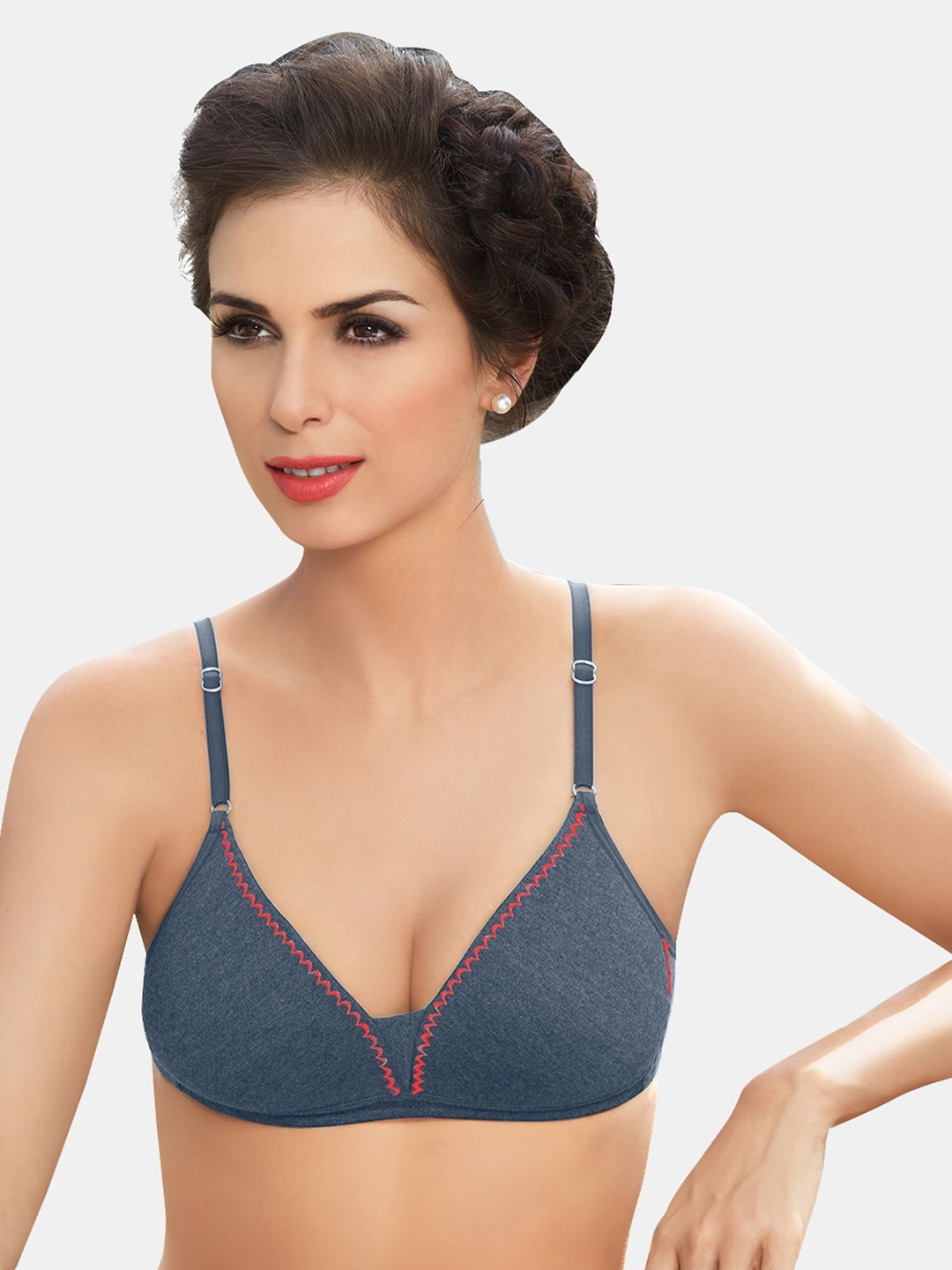 

Dazzle Women Navy Blue Bra