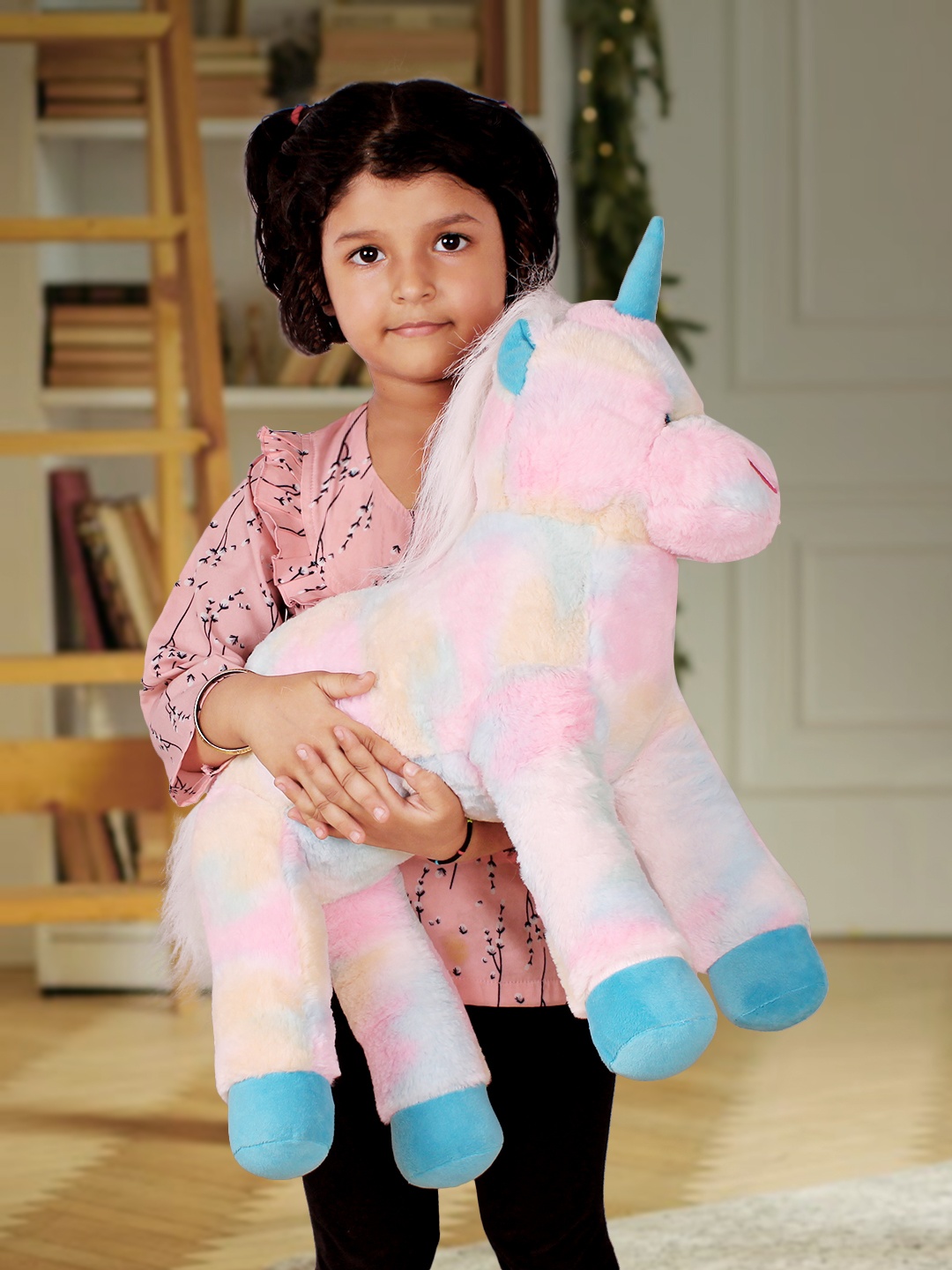 DukieKooky Kids Pink Unicorn Soft Toy, Multi
