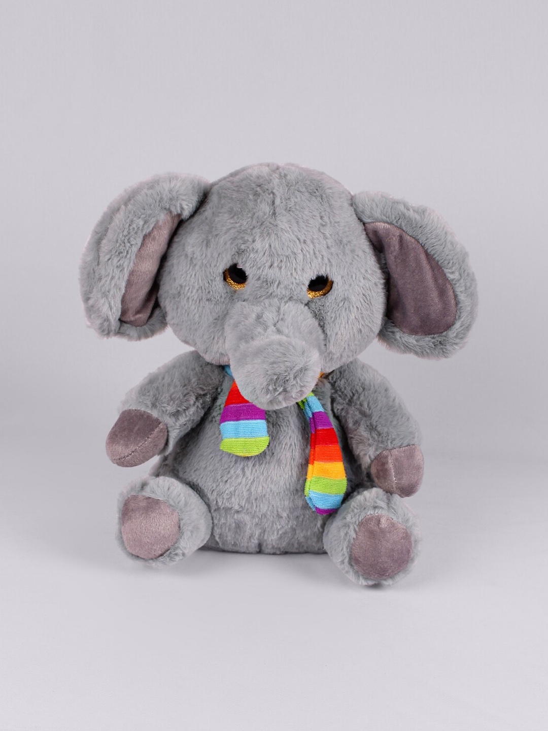 

DukieKooky Kids Grey & Red Solid Gracy Elle Soft Toy
