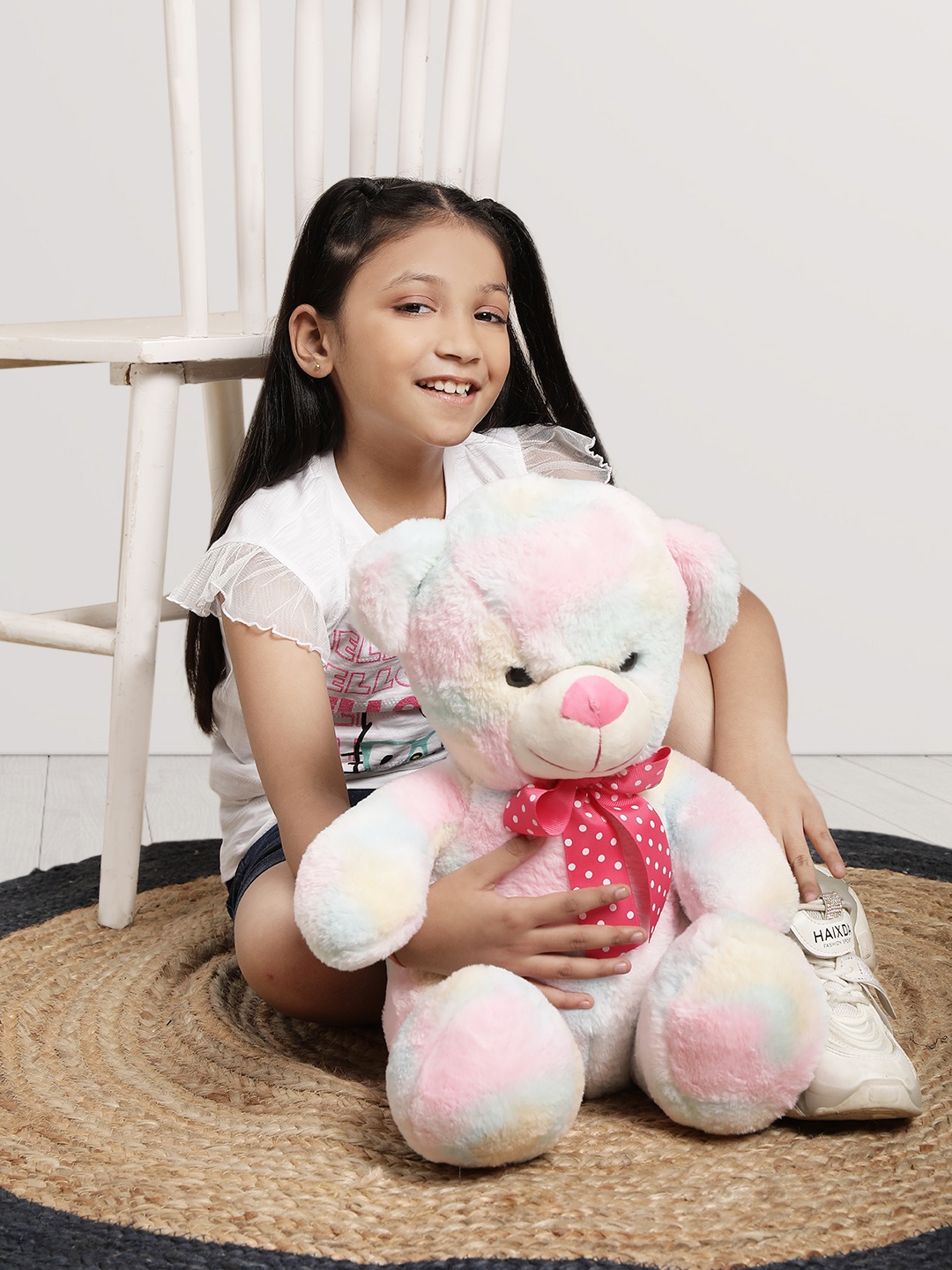 

DukieKooky Kids Pink Happy Bear Soft Toy