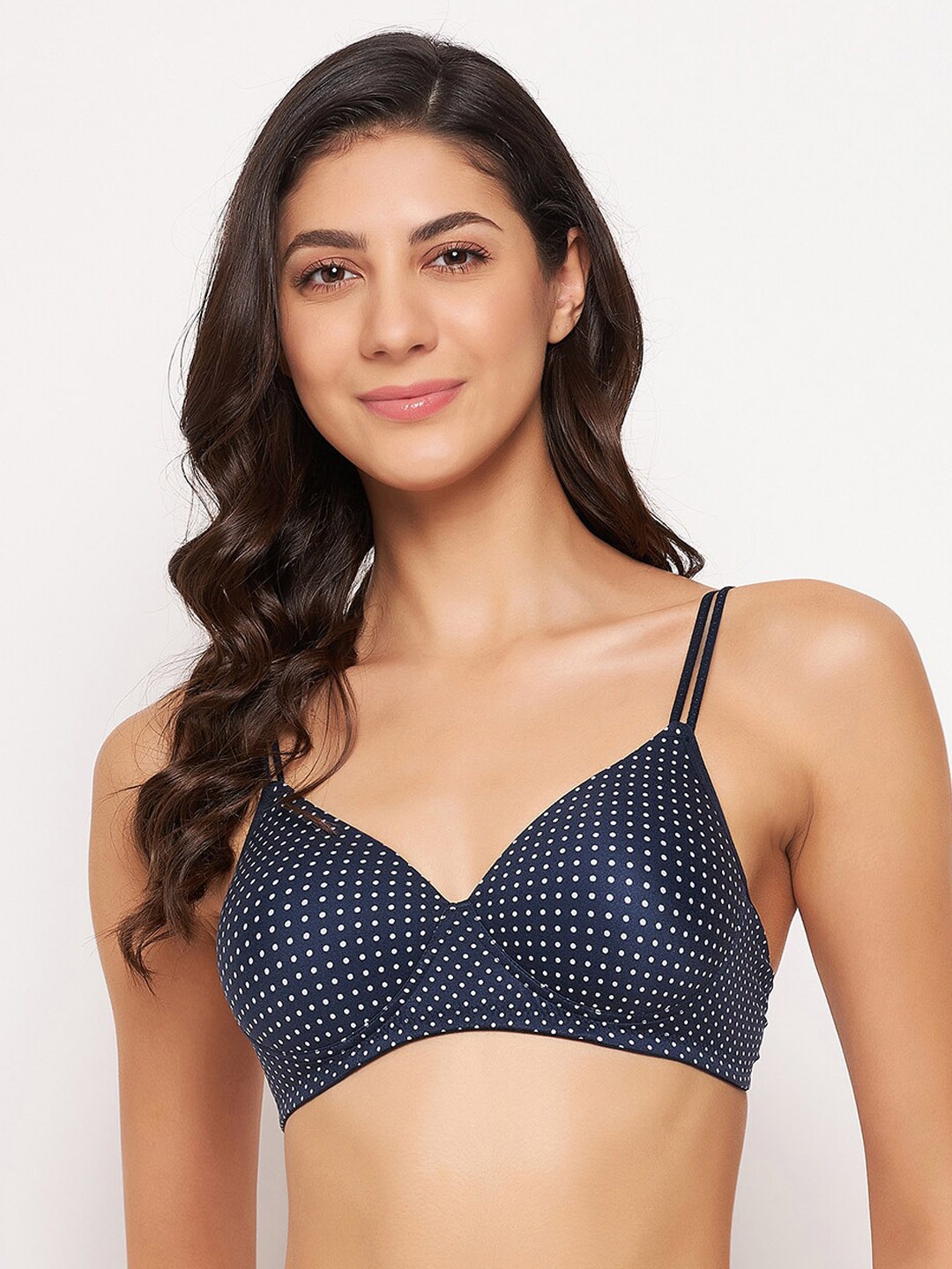 

Clovia Women Navy Blue Bra