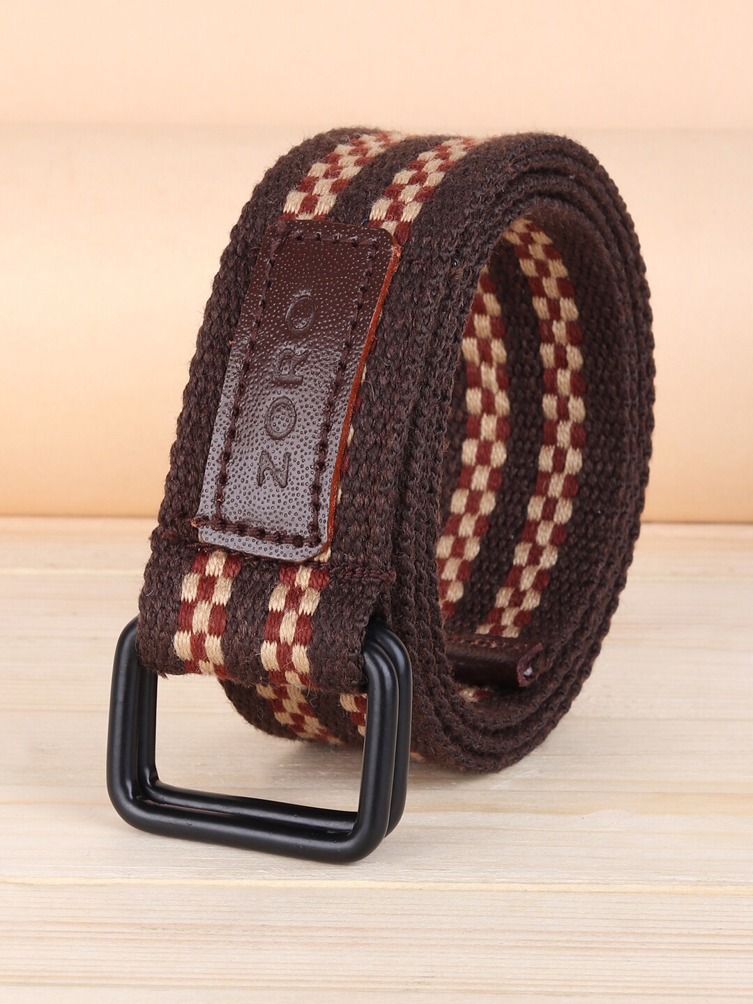 

ZORO Men Fabric Belt, Brown