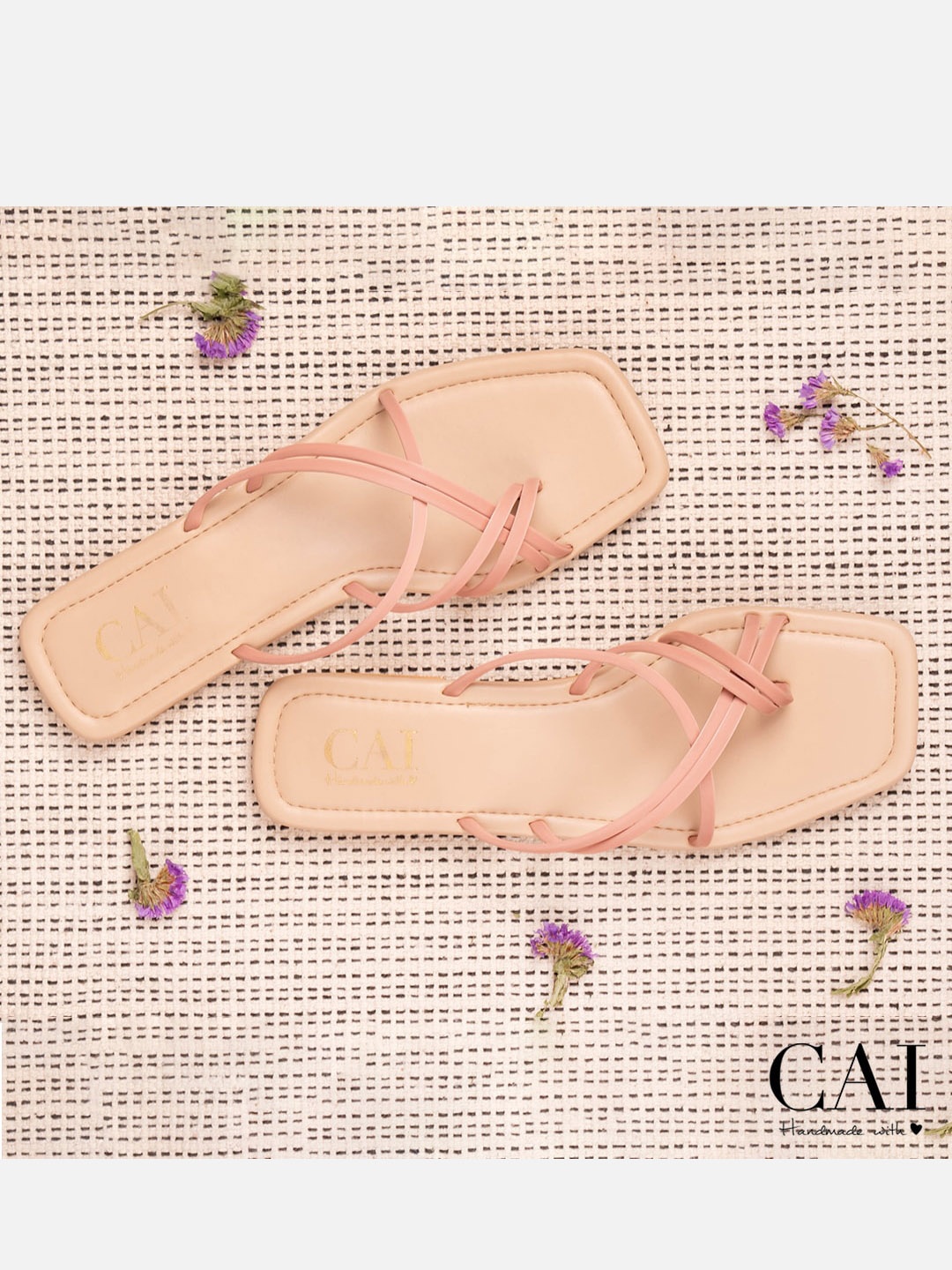 

CAI Women Pink Flats
