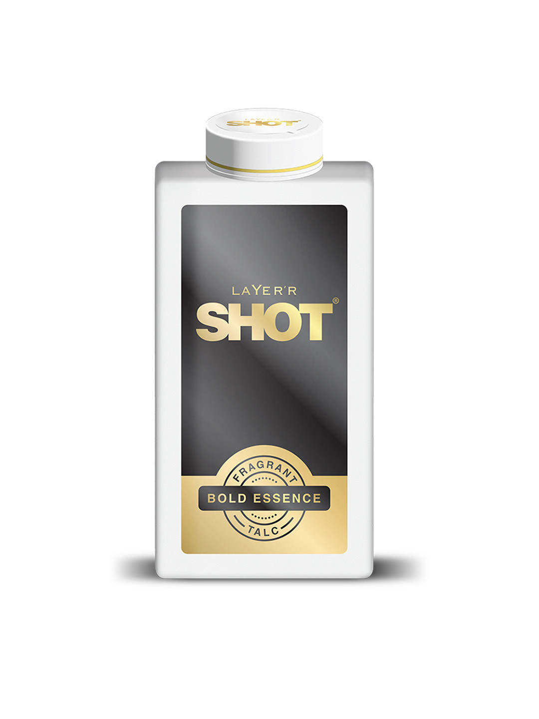 

Layerr Shot Men Bold Essence Fragrant Talc - 150 g, Black