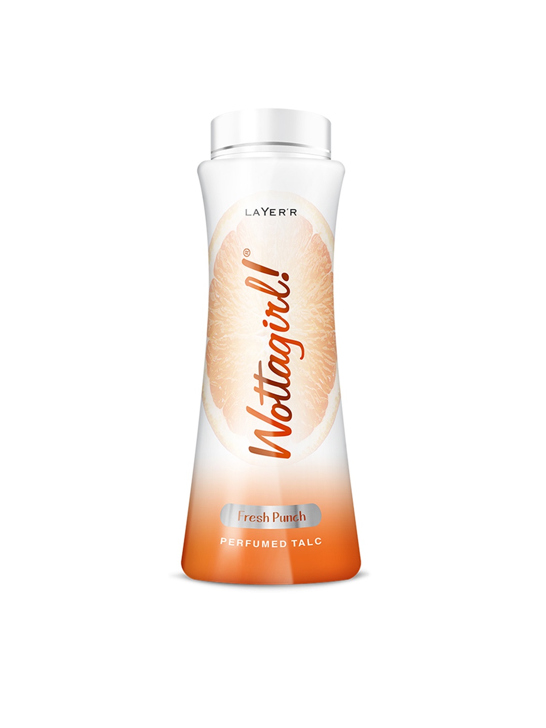 

Layerr Women Wottagirl Fresh Punch Perfumed Talc - 150 g, Orange