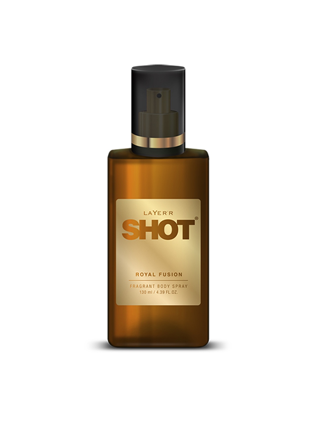 

Layerr Men Shot Royal Fusion Fragrant Body Spray - 130 ml, Brown