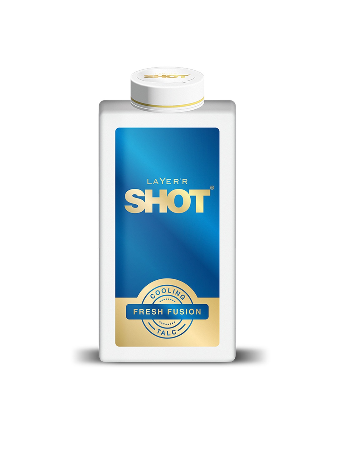 

Layerr Men Shot Fresh Fusion Cooling Body Talc - 150g, Blue