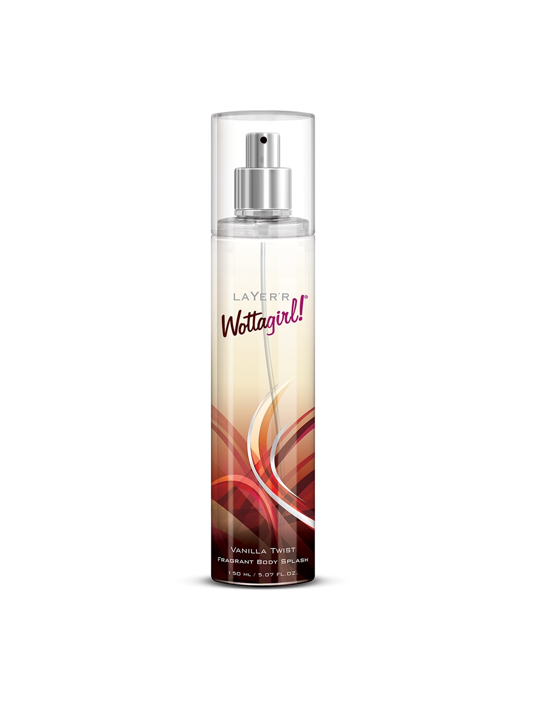 

Layerr Women Wottagirl Vanilla Twist Fragrant Body Splash - 150 ml, Brown