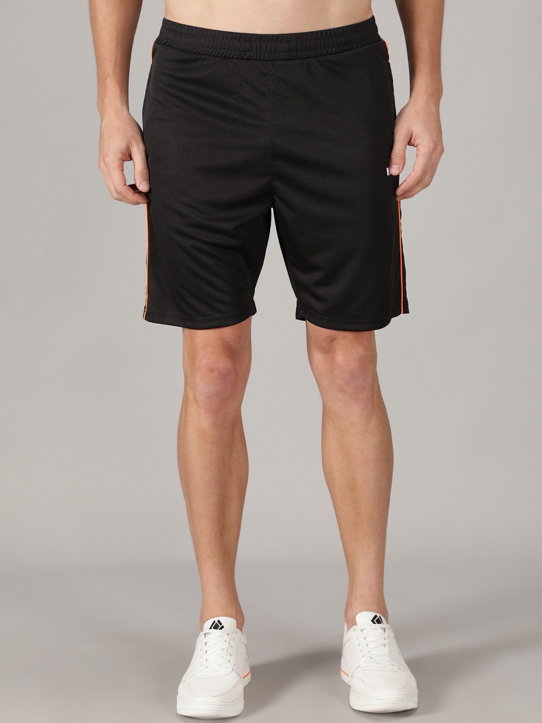 

MKKO Men Black Training or Gym Sports Shorts