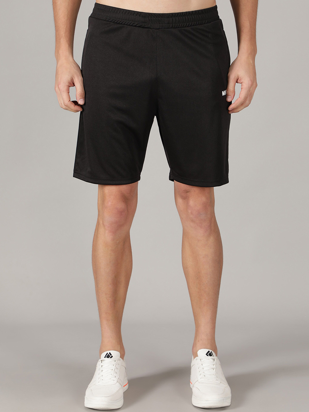 

MKKO Men Black Training or Gym Sports Shorts