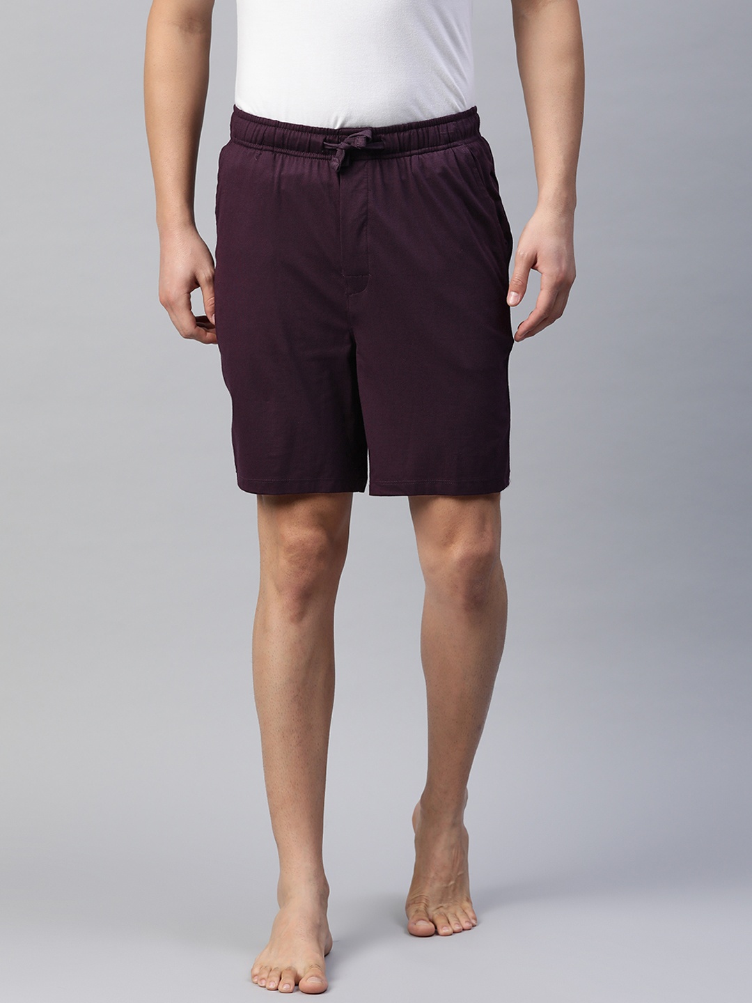 

Marks & Spencer Supima Cotton Knitted Lounge Shorts, Purple