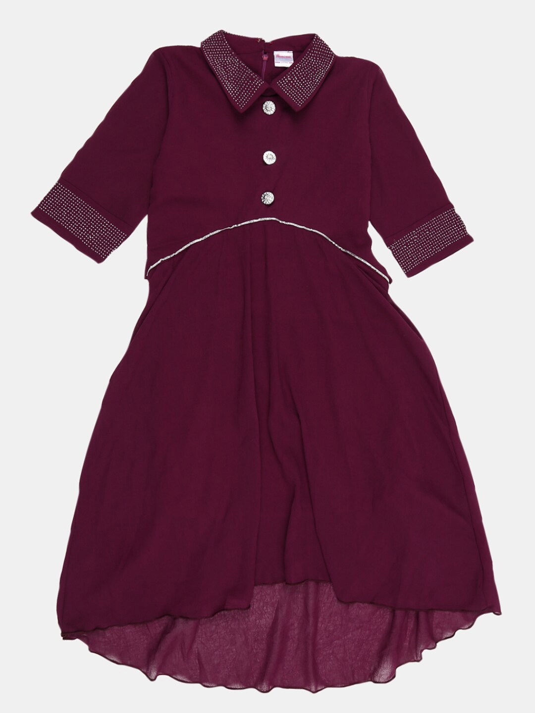 

V-Mart Girls Maroon Dress