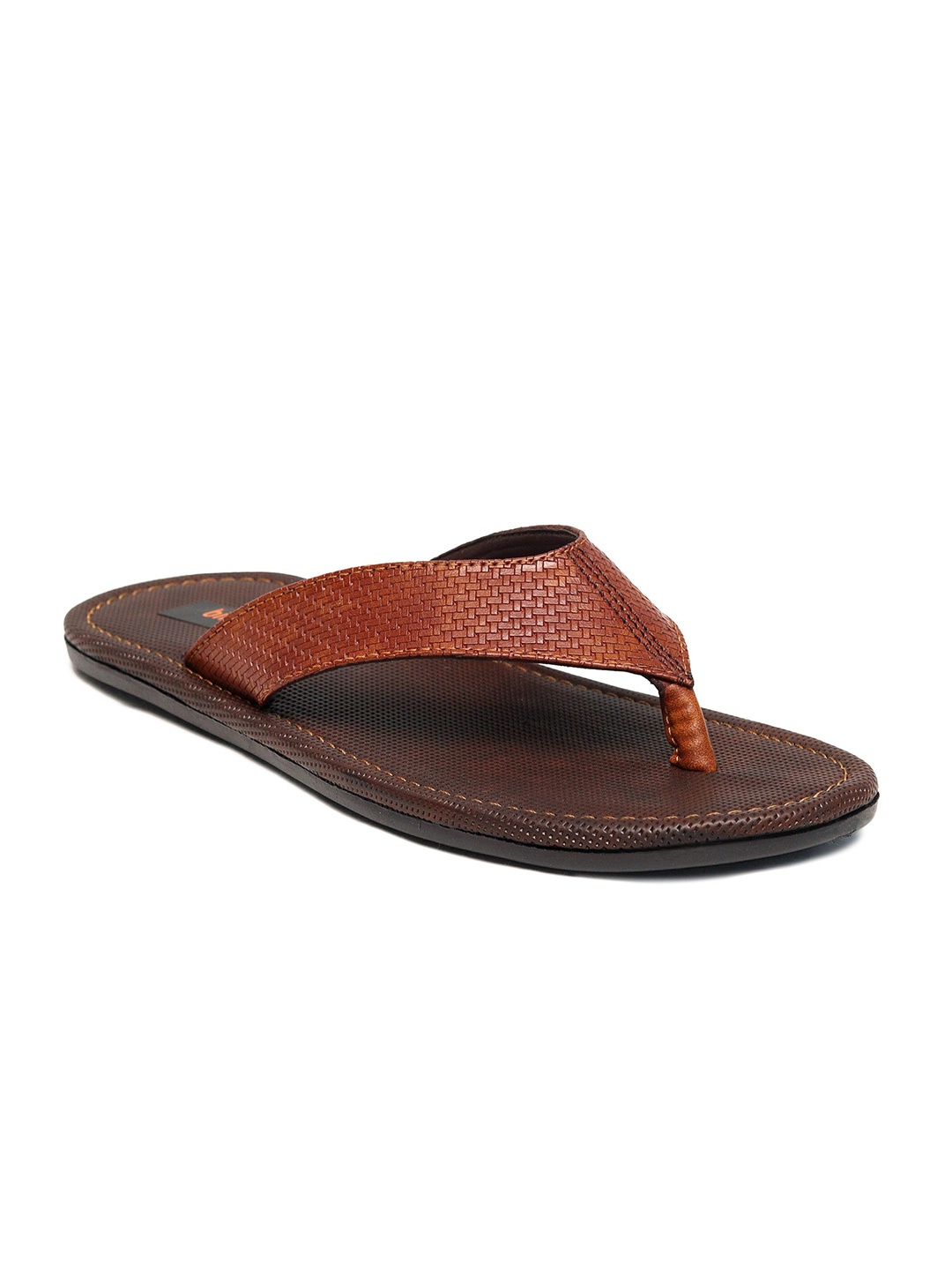 

birgos Men Brown Comfort Sandals