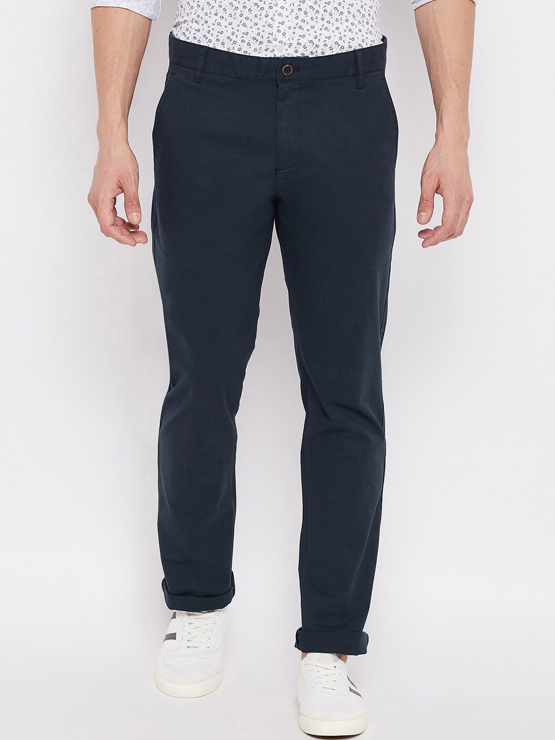 

Duke Men Blue Slim Fit Trousers