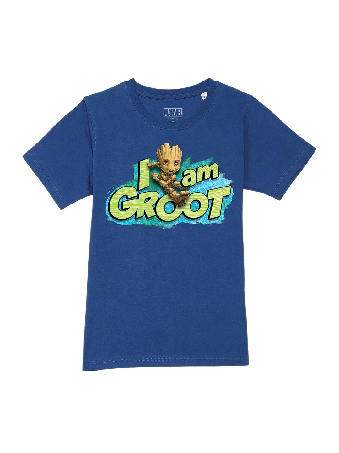 

Marvel by Wear Your Mind Boys Blue Printed T-shirt