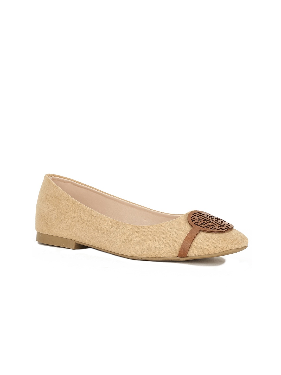 

Bata Women Beige Flats