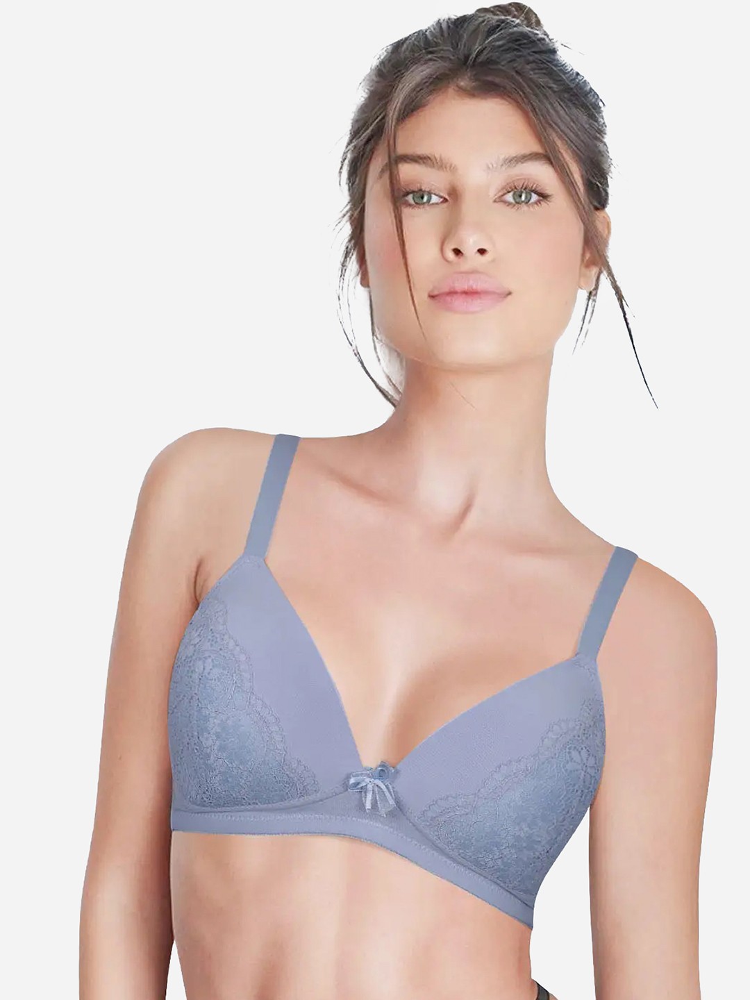 

shyaway Grey Lightly Padded T-Shirt Bra