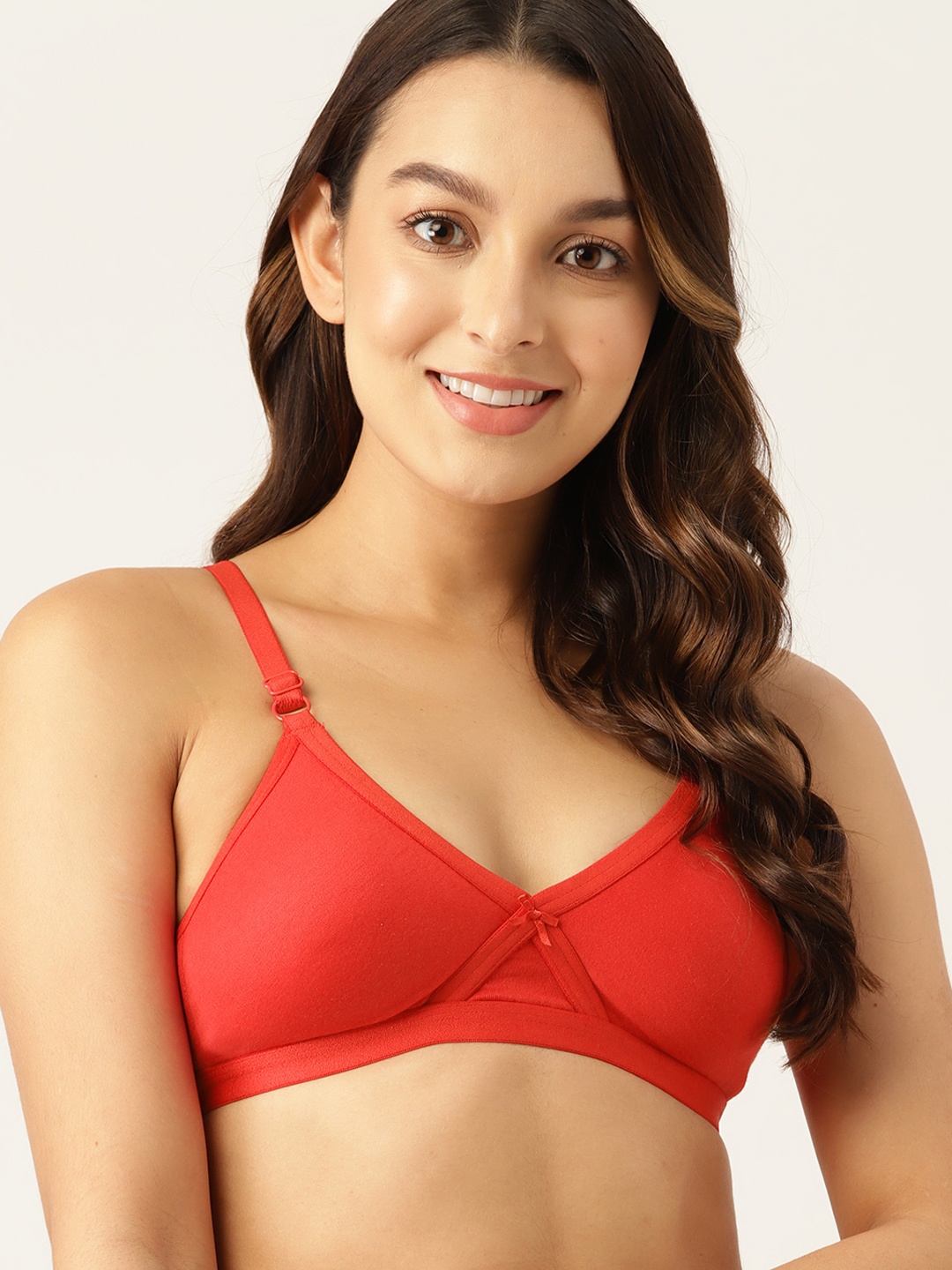 

Dressberrys Criss Cross T-shirt & All Day Comfort Bra DB-BI-CC-304B, Red