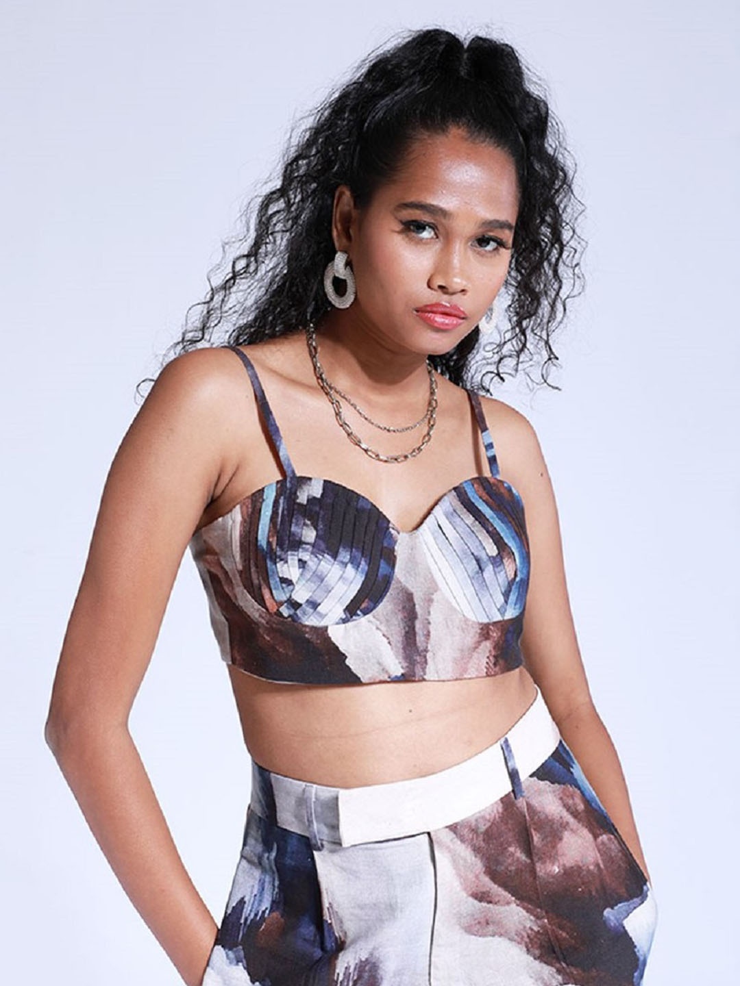 

MISSY Women Multicolor Printed Bralette Top, Multi