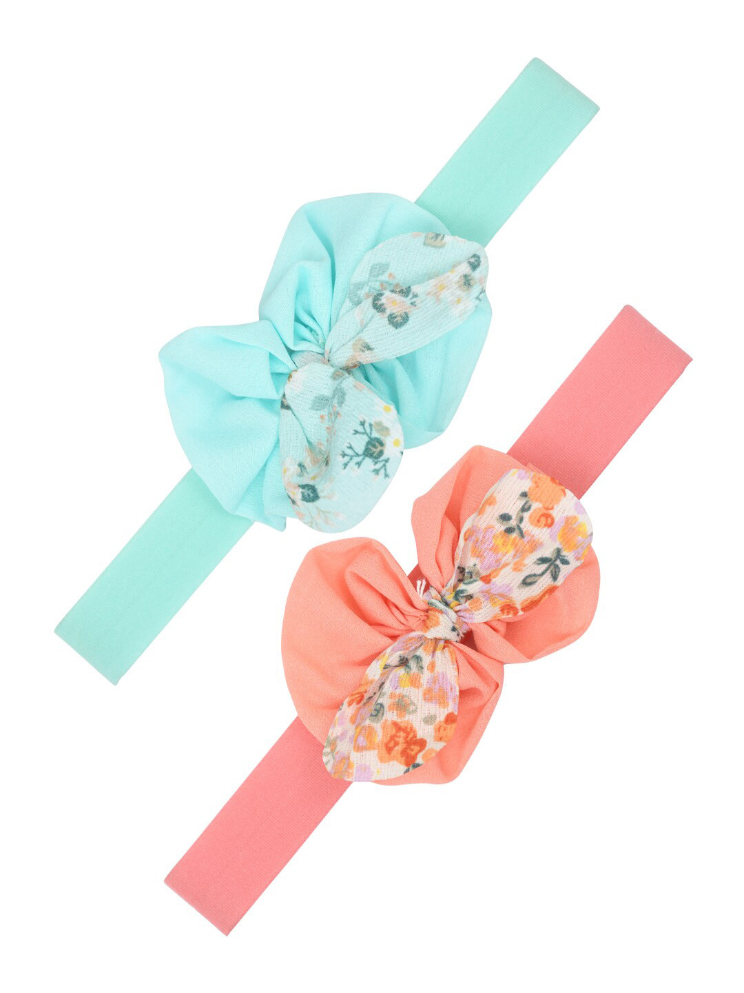 

FUNKRAFTS Girls Blue & Pink Set of 2 Hairbands