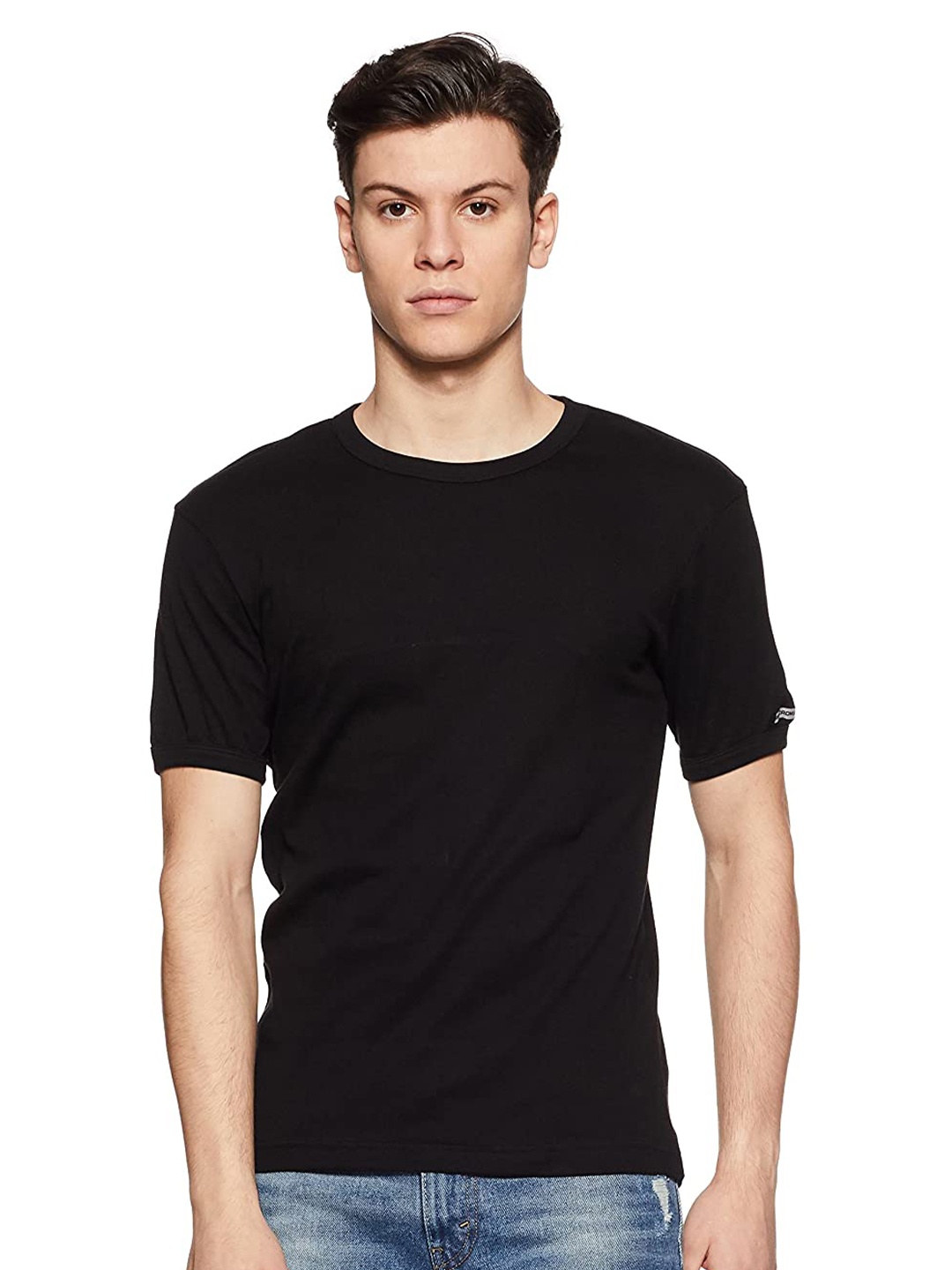 

Macroman M-Series Men Black Regular fit T-shirt