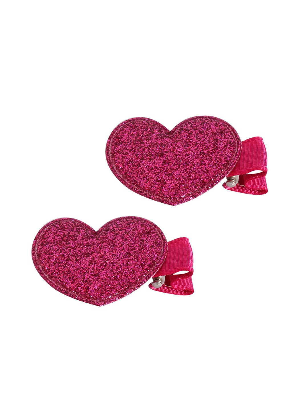 

lil' star Girls Magenta Set of 2 Alligator Hair Clips