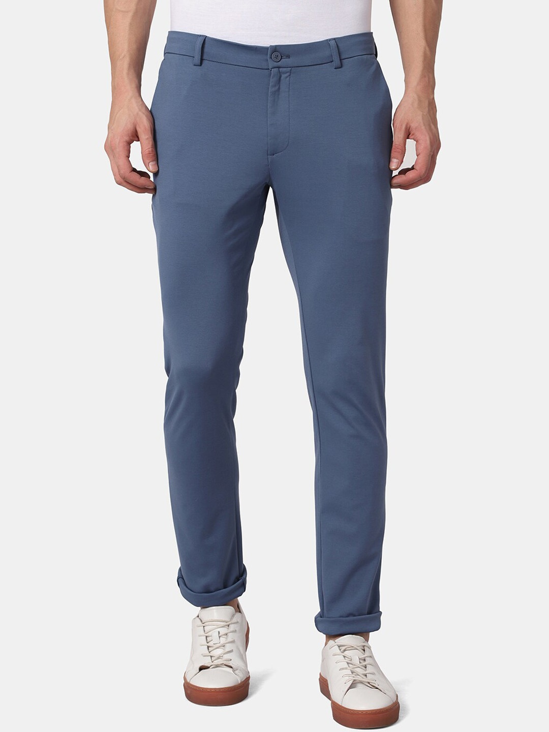 

Blackberrys TechPro Men Blue Casual Trouser