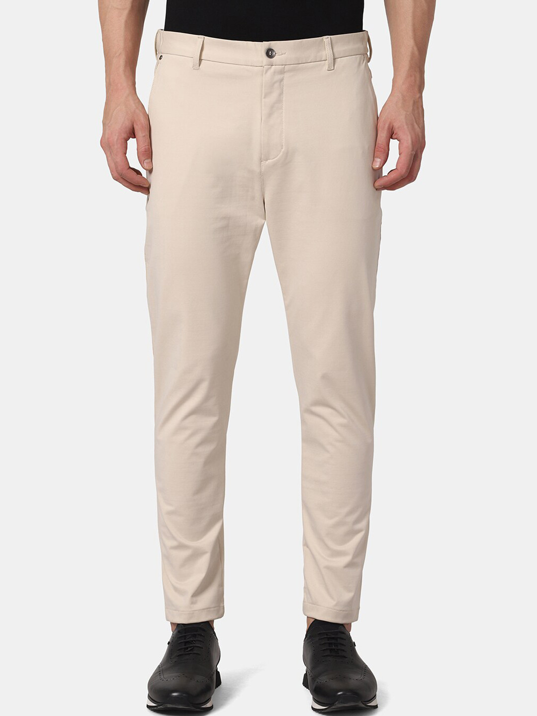 

Blackberrys TechPro Men Beige Casual Trouser