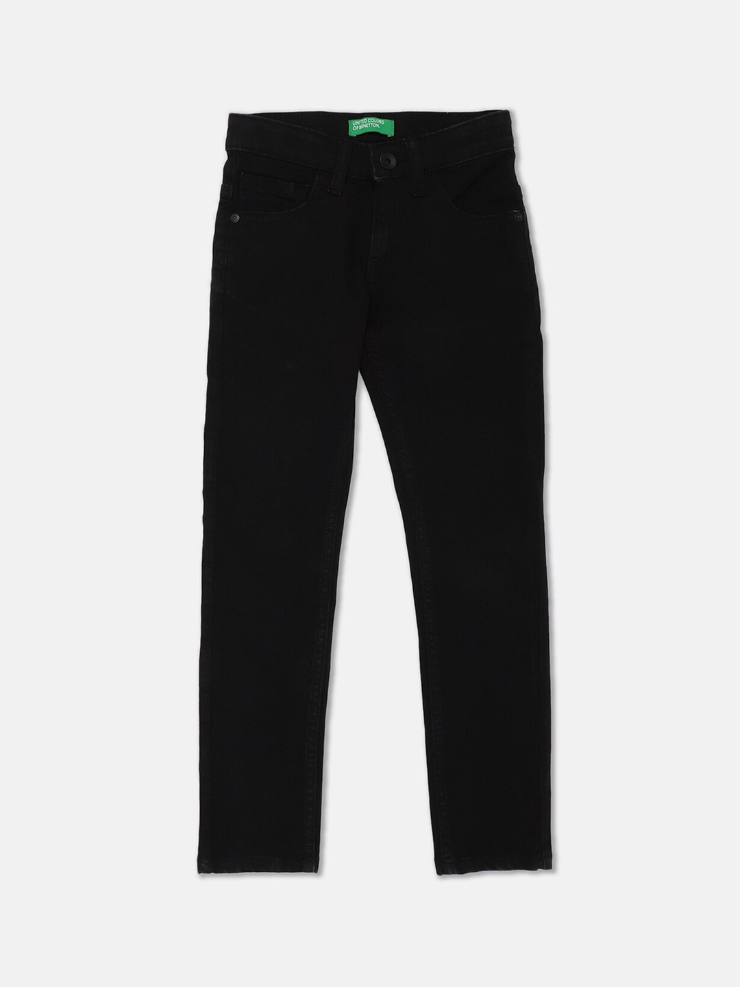 

United Colors of Benetton Boys Black Slim Fit Jeans