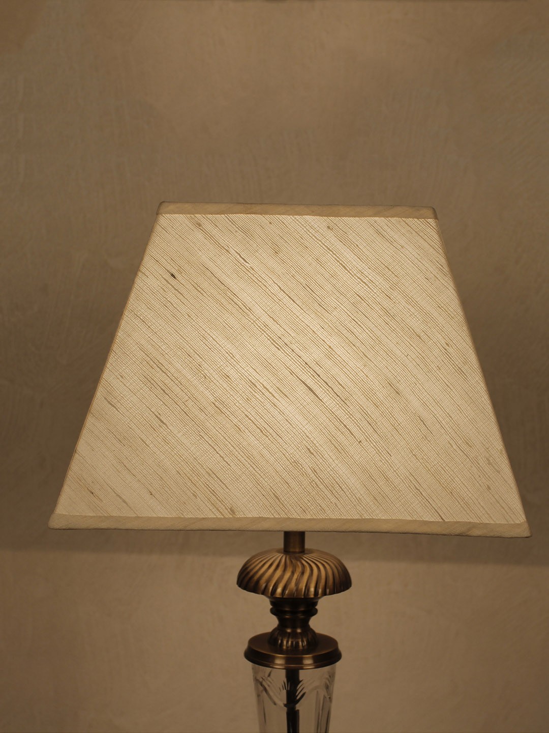 

THE LIGHT STORE Off-White Bedside Standard Table Lamp