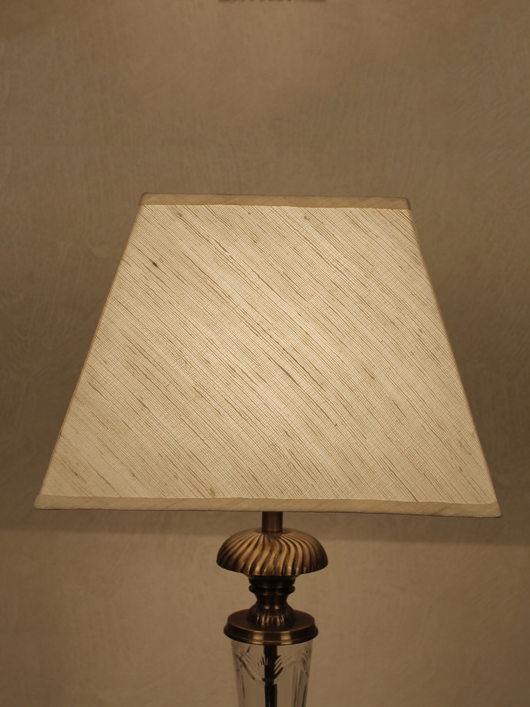 

THE LIGHT STORE Off-White Table Top Lamp Shade