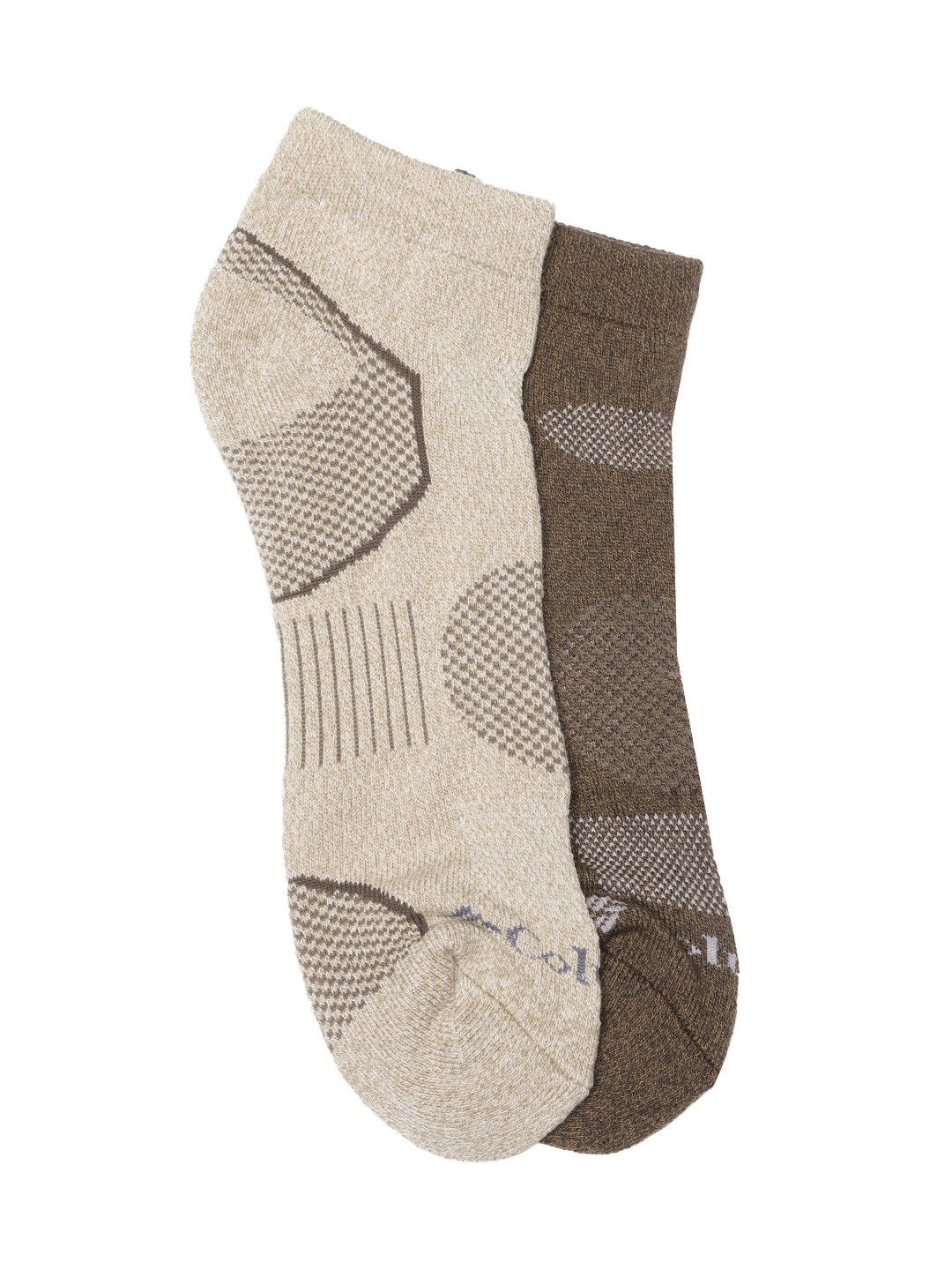 

Columbia Men Pack of 2 Ankle Length Socks, Khaki